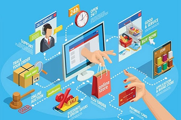 Thương mại điện tử thúc đẩy doanh số, tăng tốc quá trình tiếp thị