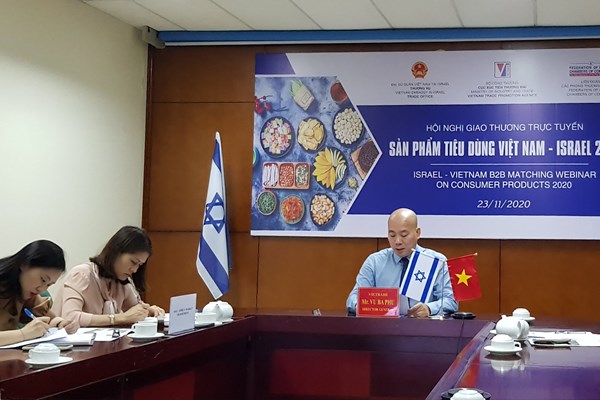 Nhiều nhà nhập khẩu Israel quan tâm sản phẩm tiêu dùng Việt Nam