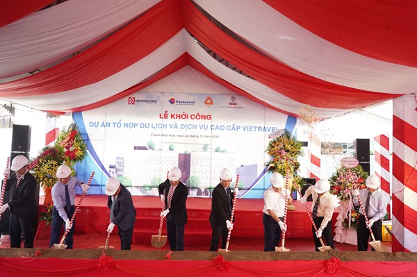 Vietravel khởi công dự án tổ hợp du lịch và dịch vụ cao cấp ở Huế