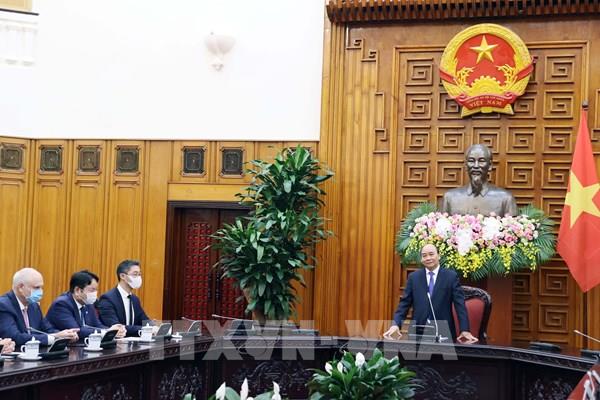 Thủ tướng đề nghị ông Ph.Rosler vận động các tập đoàn lớn đầu tư vào Việt Nam