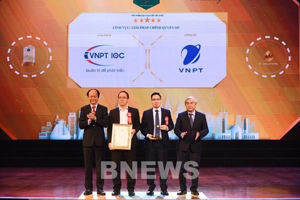 VNPT được bình chọn doanh nghiệp xuất sắc cung cấp giải pháp công nghệ thông tin