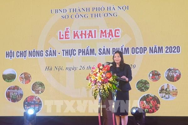 Hội chợ nông sản, thực phẩm OCOP khai mạc tại phố đi bộ Trịnh Công Sơn