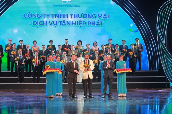 Sản phẩm của Tân Hiệp Phát lần thứ 6 liên tiếp đạt Thương hiệu quốc gia