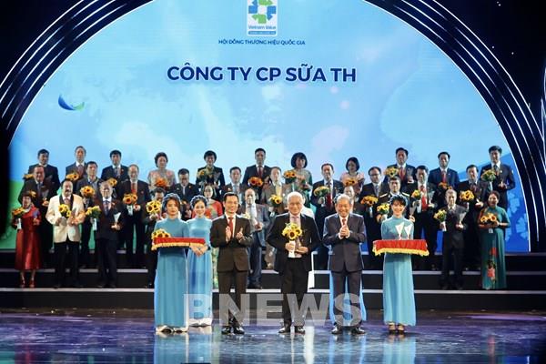 Tập đoàn TH được vinh danh Thương hiệu quốc gia Việt Nam