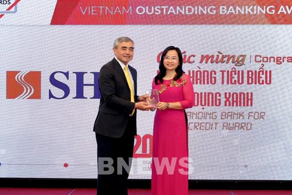 SHB được vinh danh Ngân hàng tiêu biểu về Tín dụng xanh