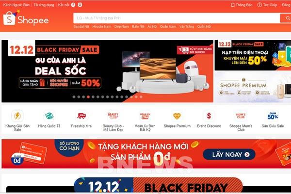 Mua sắm trực tuyến "lên ngôi" dịp cận Tết