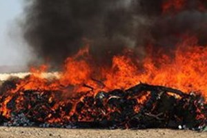 Tiêu hủy công khai 24 tấn ma túy