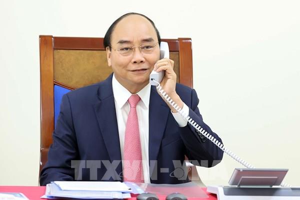 Thủ tướng Nguyễn Xuân Phúc điện đàm với Thủ tướng Hà Lan Mark Rutte