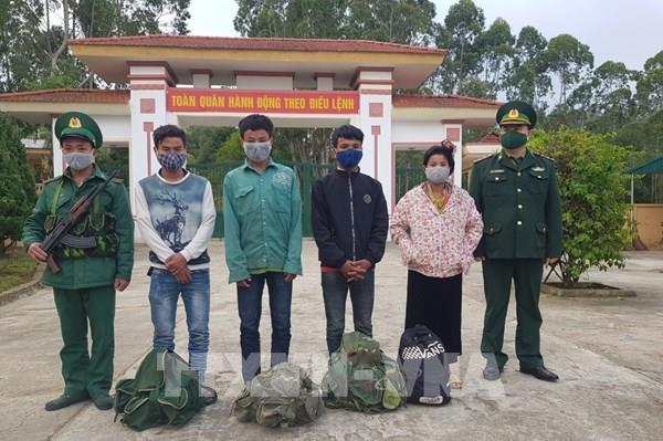 Điện Biên: Bắt giữ 4 đối tượng nhập cảnh trái phép