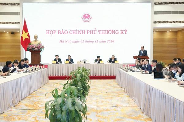 Họp báo Chính phủ thường kỳ tháng 11: Nóng tình hình lây nhiễm dịch COVID-19