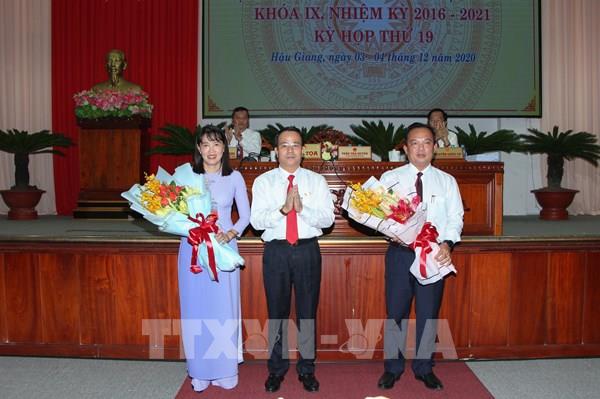 Hậu Giang bầu bổ sung hai Phó Chủ tịch Ủy ban nhân dân tỉnh