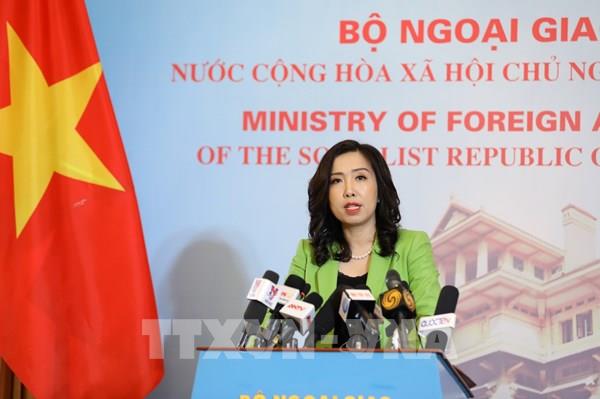 Người Phát ngôn Lê Thị Thu Hằng bác bỏ thông tin Tổ chức Ân xá quốc tế đưa ra