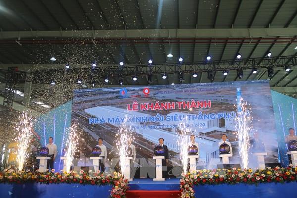 Khánh thành giai đoạn 1 Nhà máy kính nổi siêu trắng thân thiện với môi trường