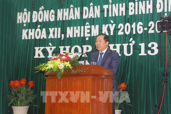 Ông Nguyễn Phi Long được bầu làm Chủ tịch UBND tỉnh Bình Định