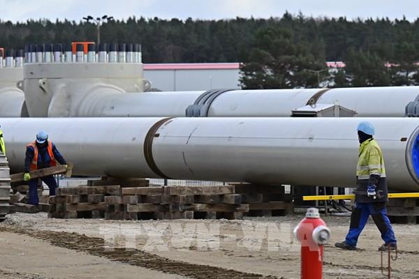 Nga, Đức lắp đặt những km đường ống cuối cùng cho dự án Dòng chảy phương Bắc 2