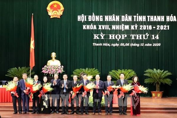 Kiện toàn các chức danh chủ chốt HĐND, UBND tỉnh Thanh Hóa