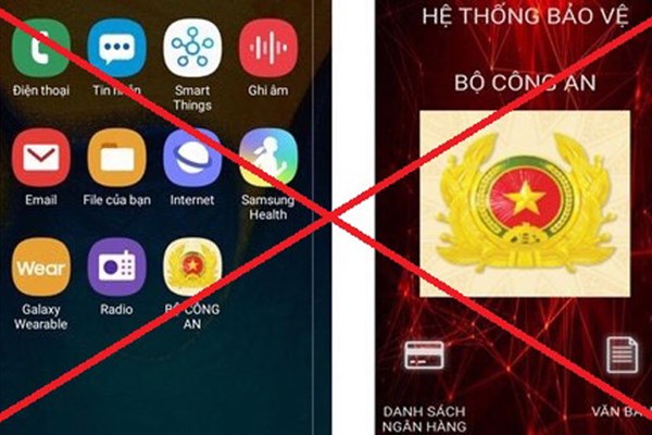 Bộ Công an cảnh báo về phần mềm gián điệp trên điện thoại hệ điều hành Android