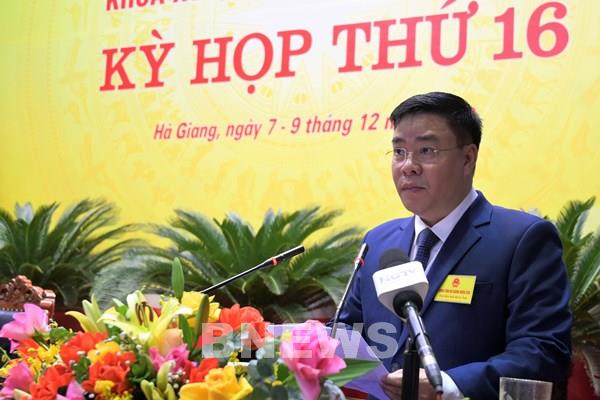 Ông Hoàng Gia Long được bầu giữ chức Phó Chủ tịch UBND tỉnh Hà Giang