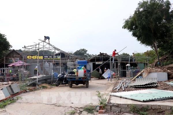 Cưỡng chế nhiều công trình xây dựng trái phép tại Bà Rịa-Vũng Tàu