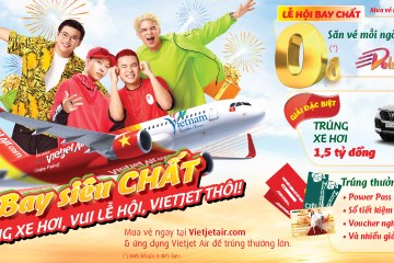 Đón Noel và năm mới với nhiều ưu đãi cùng Vietjet Air