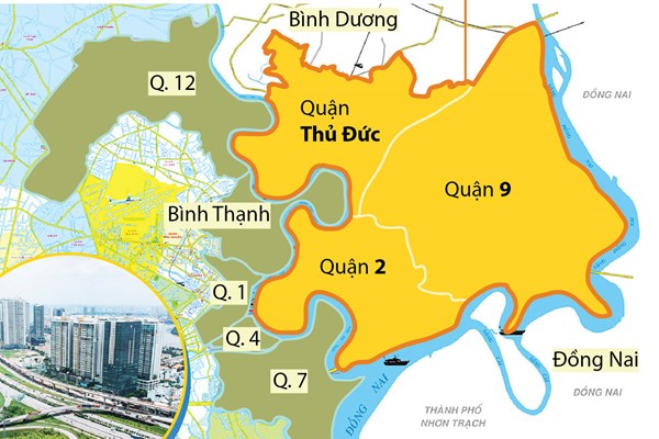 Phát triển thành phố Thủ Đức hướng tới đô thị có chất lượng sống tốt  Nhịp  sống kinh tế Việt Nam  Thế giới