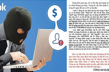 Cảnh báo tình trạng lừa đảo cho vay tiền, kêu gọi đầu tư trên mạng xã hội