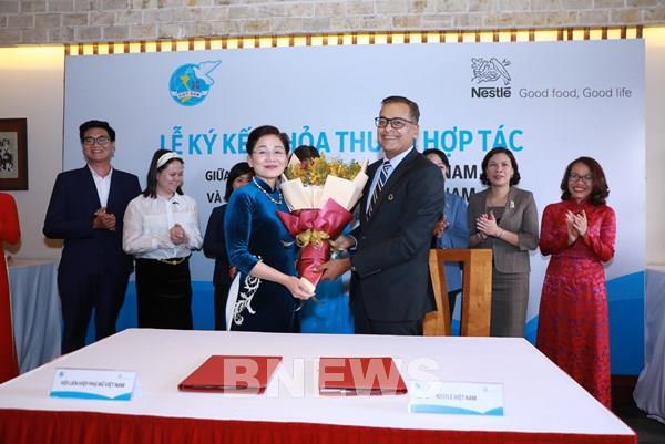  Nestlé hợp tác thúc đẩy bình đẳng giới và quyền phụ nữ