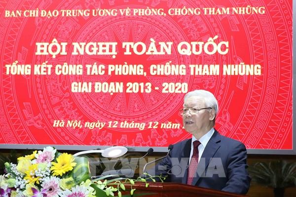Tổng Bí thư, Chủ tịch nước: Tiếp tục chống tham nhũng không ngừng nghỉ ở các cấp, ngành
