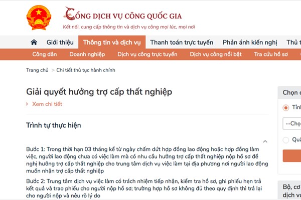 Trên 840.000 hồ sơ thực hiện trực tuyến qua Cổng Dịch vụ công quốc gia