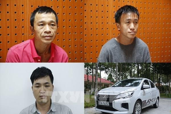 Bắt nhóm đối tượng đi ôtô trộm cắp tài sản liên tỉnh