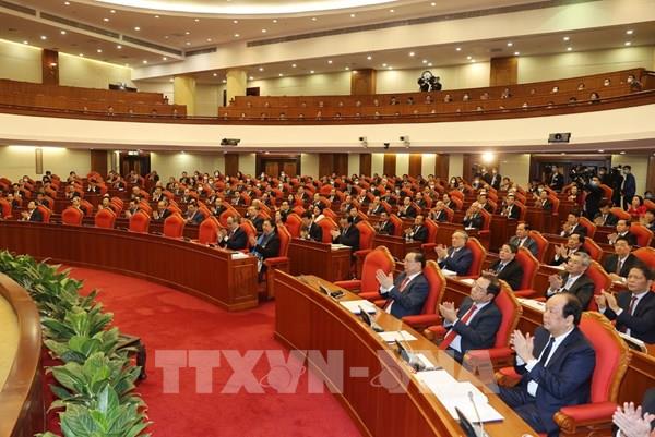 Ngày làm việc thứ nhất Hội nghị lần thứ 14 Ban Chấp hành Trung ương Đảng khóa XII