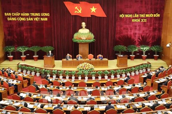 Ngày làm việc thứ hai Hội nghị lần thứ 14 Ban Chấp hành Trung ương Đảng khóa XII