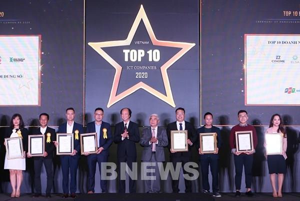 VinID giành 2 giải thưởng Top 10 doanh nghiệp ICT Việt Nam 2020