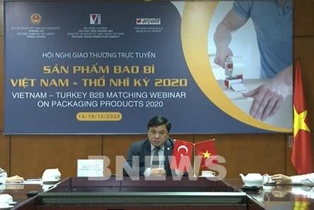 Kết nối doanh nghiệp sản xuất bao bì Việt Nam với nhà nhập khẩu Thổ Nhĩ Kỳ