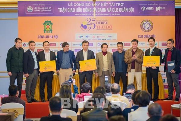 Bamboo Airways đồng hành tái hiện trận derby Công an Hà Nội và CLB Quân đội