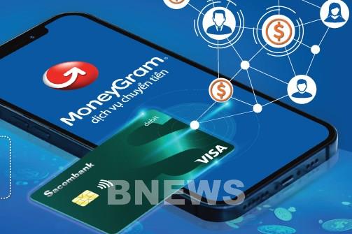 Nhận tiền từ nước ngoài bằng thẻ Sacombank Visa Debit