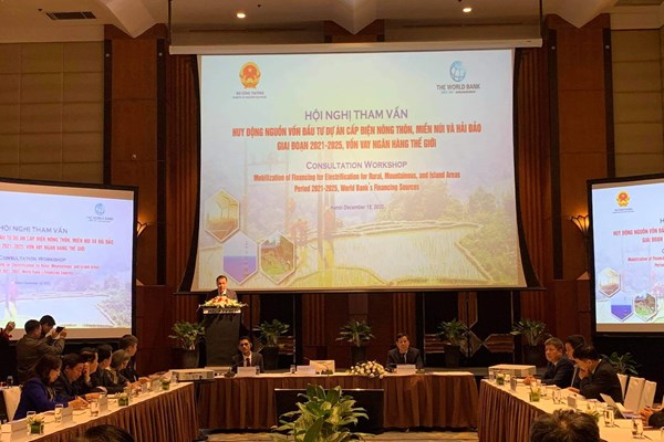Tham vấn huy động nguồn vốn đầu tư dự án cấp điện nông thôn, miền núi