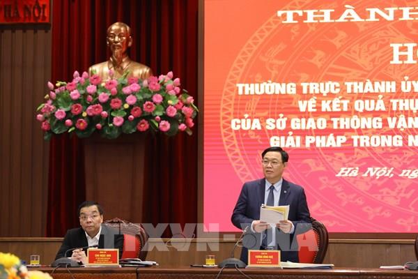 Bí thư Thành ủy Vương Đình Huệ: Xây dựng mỗi con đường trở thành một trục phát triển