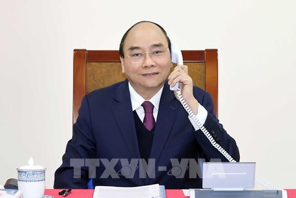 Thủ tướng Nguyễn Xuân Phúc điện đàm với Tổng thống Hoa Kỳ Donald Trump