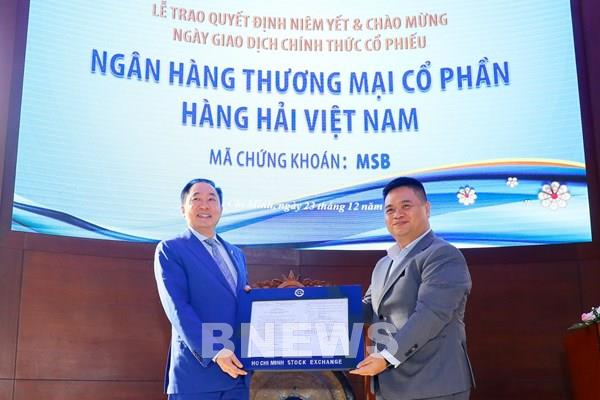 MSB chính thức lên sàn HoSE