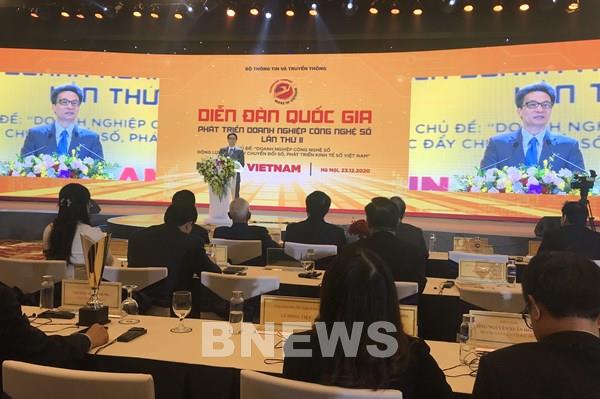 Trao giải thưởng sản phẩm công nghệ số Make in Viet Nam 2020