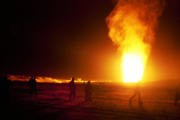 Nổ đường ống dẫn khí gas ở Ai Cập