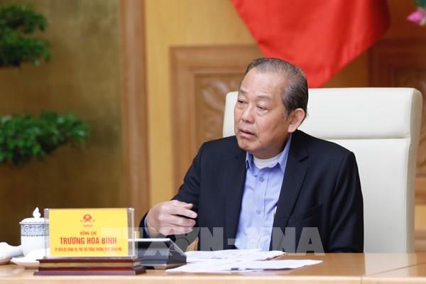Phó Thủ tướng Trương Hòa Bình chỉ đạo xử lý 12 dự án yếu kém ngành công thương