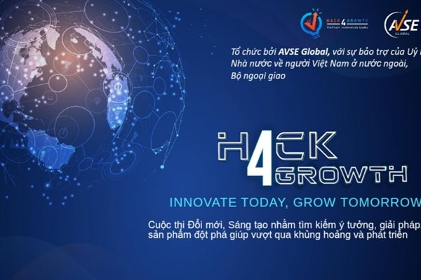 Trao giải cuộc thi “Đổi mới Sáng tạo toàn cầu Hack4Growth 2020”