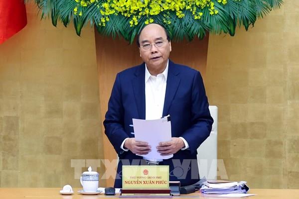 Thủ tướng Nguyễn Xuân Phúc chủ trì Phiên họp Chính phủ thường kỳ tháng 12