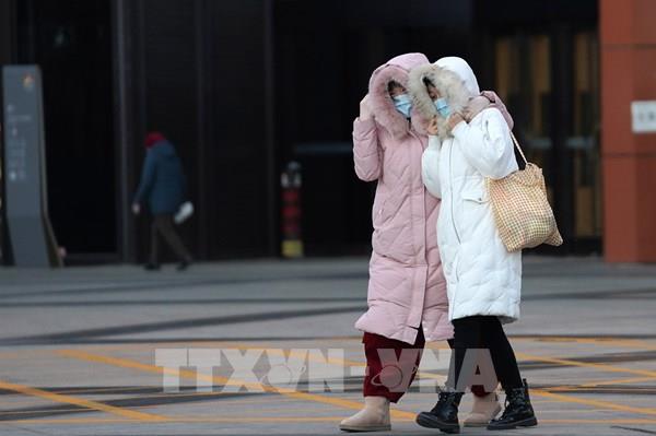 Không khí lạnh bao trùm nhiều vùng ở Trung Quốc và Hàn Quốc