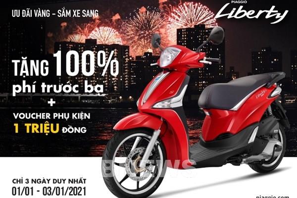 Khách hàng mua xe Vespa và Piaggio được ưu đãi đến 18 triệu đồng