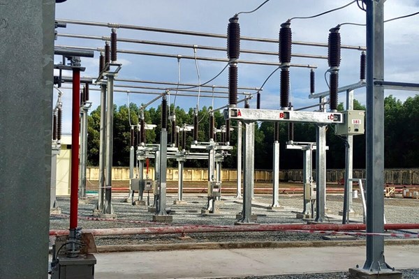Truyền tải Điện 3 hoàn thành đóng điện 3 dự án mở rộng ngăn lộ 110kV