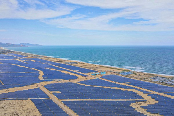 Nhà máy năng lượng mặt trời Phù Mỹ hoà lưới điện quốc gia