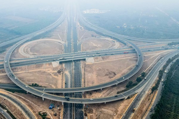 Từ 9/1 sẽ phân luồng giao thông khu vực nút giao cao tốc Hà Nội – Hải Phòng